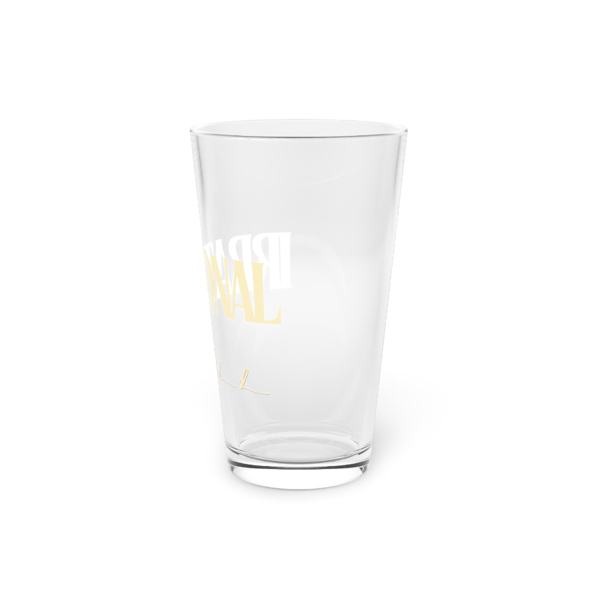 'IRRATIONAL' Pint Glass, 16oz